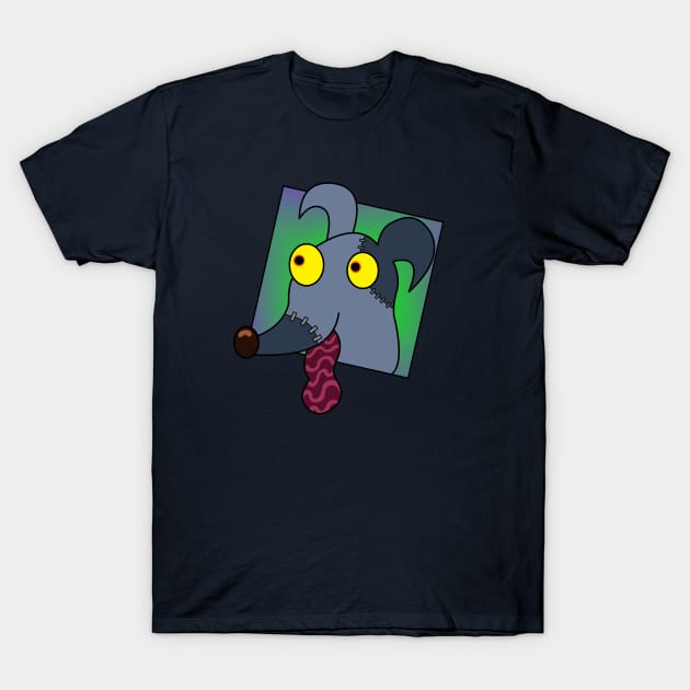 Zombie Pooch T-Shirt by mm92